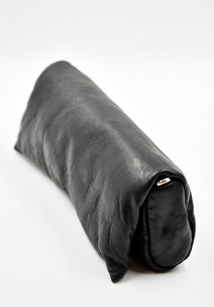 RICK OWENS MEN CLUTCH BAG BLACK FW26 | DOSHABURI Shop