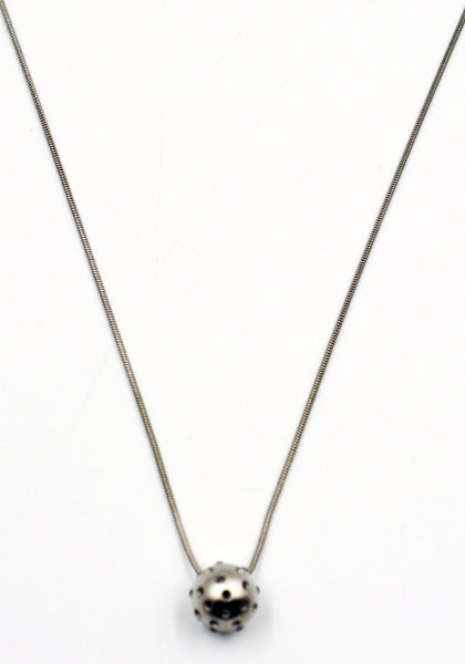 RICK OWENS MEN MINI ORB PENDANT PALLADIO FW26 | DOSHABURI Shop