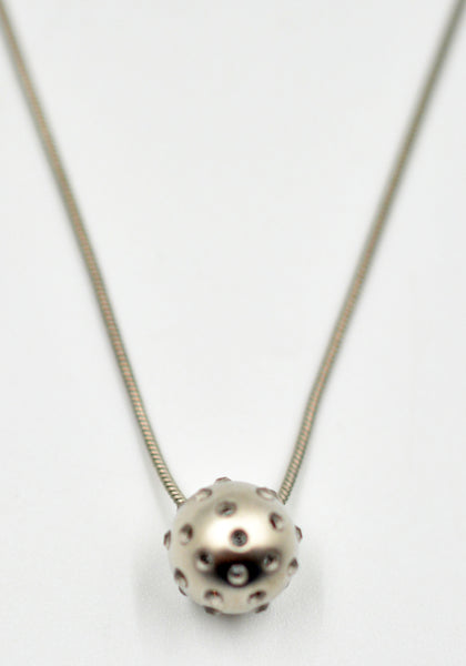 RICK OWENS MEN MINI ORB PENDANT PALLADIO FW26 | DOSHABURI Shop