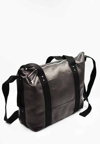 RICK OWENS MEN RA02F0961 LCN TROLLEY BAG BLACK FW26 | DOSHABURI Shop