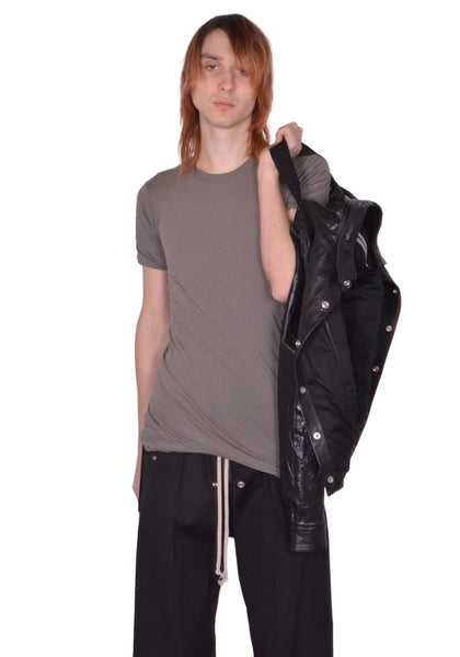 RICK OWENS MEN TOUR ALICE SHIRT JACKET BLACK SS26 | DOSHABURI Shop