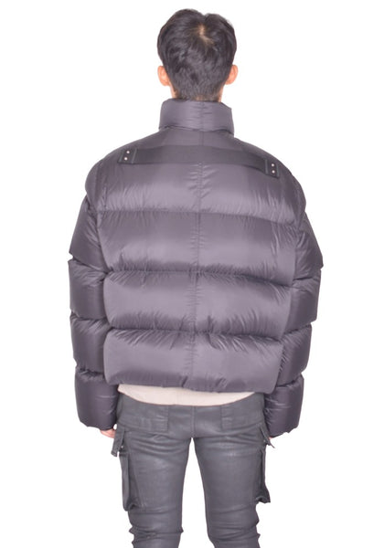 RICK OWENS MEN TURTLE DOWN JACKET BLACK FW26 | DOSHABURI Shop