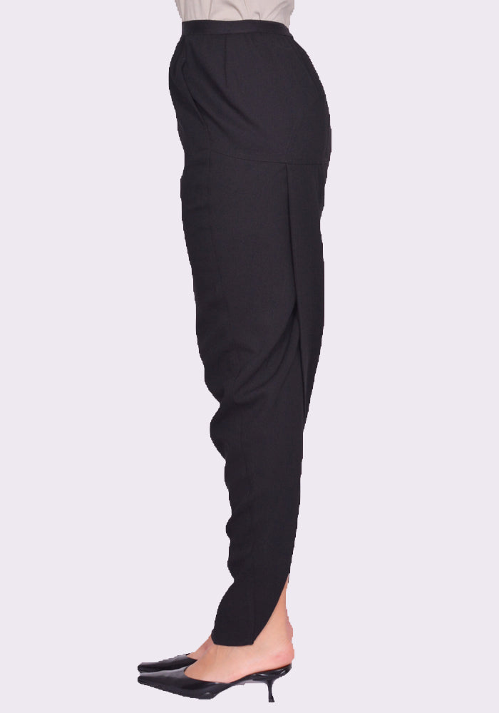 RICK OWENS PILLAR LONG SKIRT BLACK FW24 | 50%OFF SALE | DOSHABURI