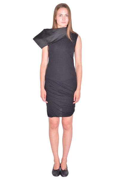 RICK OWENS RELEASE DRESS BLACK SS26 | DOSHABURI Online Shop