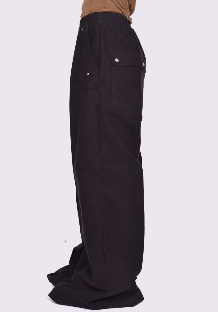 RICK OWENS WIDE BELA PANTS BLACK FW24 | DOSHABURI Online Shop RICK OWENS WIDE BELA PANTS BLACK FW24 | DOSHABURI Online Shop