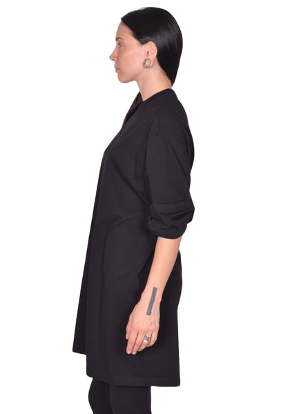 RICK OWENS WOMEN JUMBO T-SHIRT BLACK FW25 | DOSHABURI Online Shop