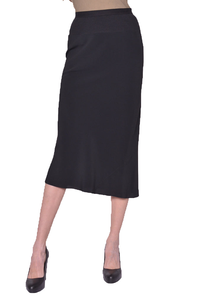 【関税＆送料込み】Rick Owens Bias Knee Skirt Black Porterville Knee Bias Midi Skirt by Rick Owens on Sale