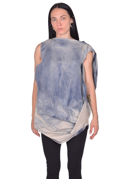 RICK OWENS WOMEN NOUVEAU TOP HUSTLER DEGRADE FW25 | DOSHABURI Shop