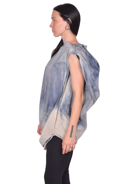 RICK OWENS WOMEN NOUVEAU TOP HUSTLER DEGRADE FW25 | DOSHABURI Shop