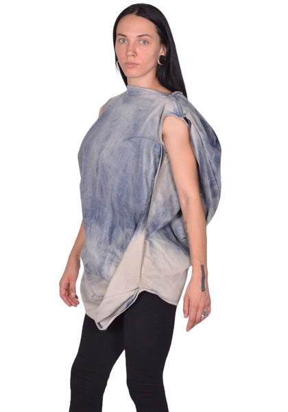 RICK OWENS WOMEN NOUVEAU TOP HUSTLER DEGRADE FW25 | DOSHABURI Shop