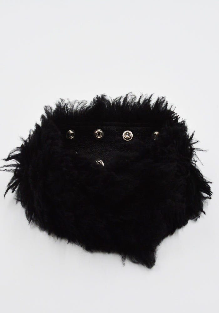 RICK OWENS STROBE NECK BAND BLACK FW25 | 50%OFF SALE | DOSHABURI Shop