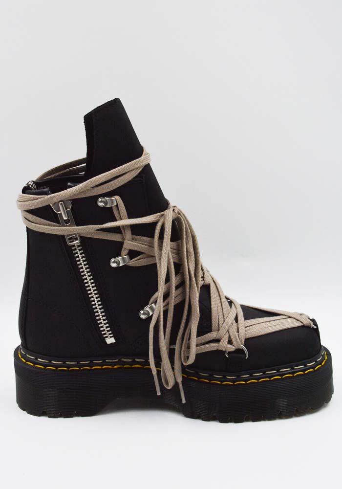 RICK OWENS x DR. MARTENS DM02E6812 1460 QUAD SOLE MEGALACE BOOTS