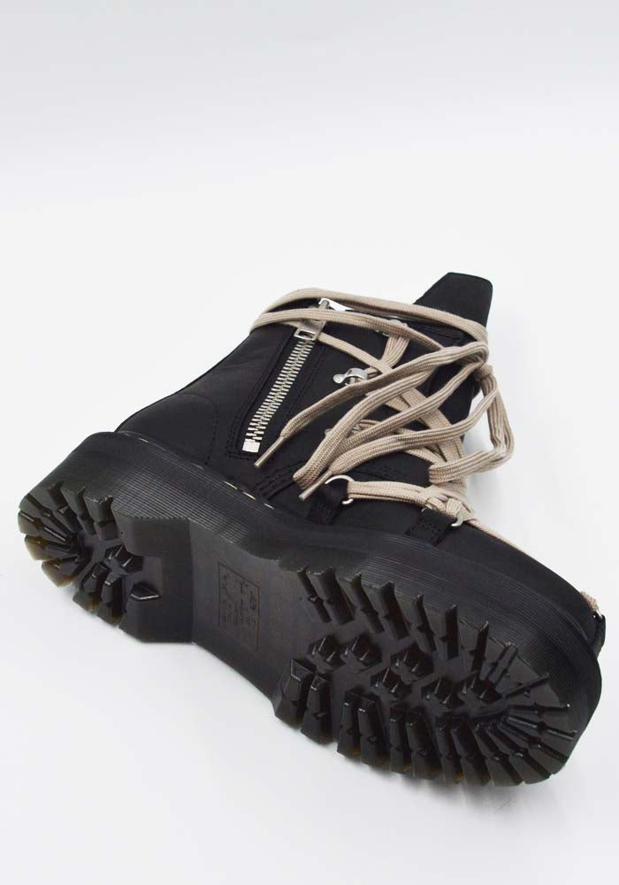 RICK OWENS x DR. MARTENS DM02E6812 1460 QUAD SOLE MEGALACE BOOTS