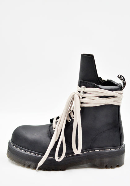 RICK OWENS x DR. MARTENS QUAD SOLE STEEL TOE BOOTS FW26 | DOSHABURI Shop