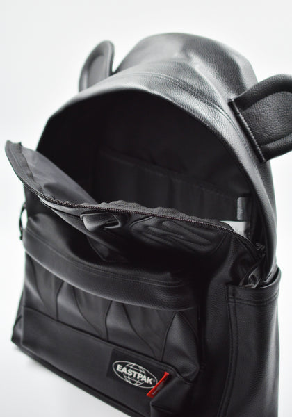 WALTER VAN BEIRENDONCK EASTPAK WALTER PAK’R FAUX LEATHER BLACK FW26
