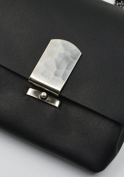 WERKSTATT MÜNCHEN M9081 PURSE CHAIN HAMMERED BLACK | DOSHABURI Shop