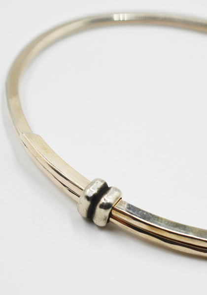WERKSTATT MÜNCHEN M2267 BANGLE KEYRING SILVER FW26 | DOSHABURI Shop