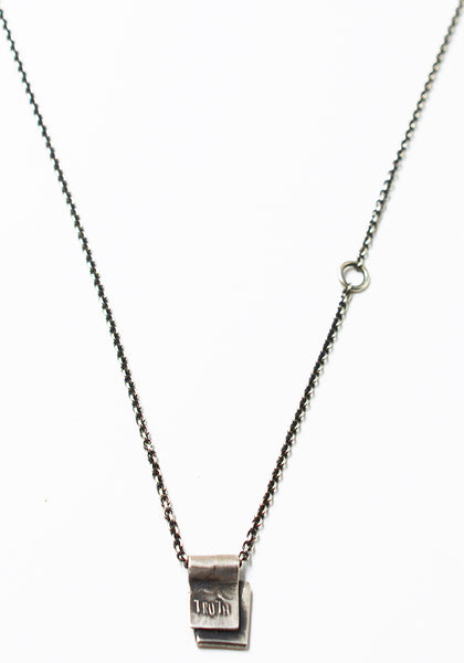 WERKSTATT MÜNCHEN M7560 CHAIN MINI NECKLACE TRUTH | DOSHABURI Shop