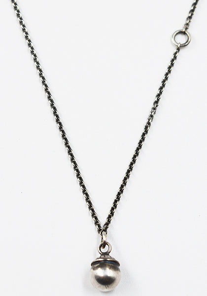 WERKSTATT MÜNCHEN M7570 CHAIN MINI NECKLACE PEARL | DOSHABURI Shop