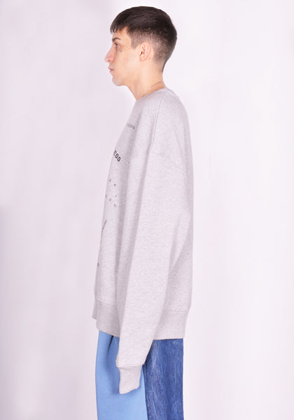 BLESS N° 77 5318 MULTICOLLECTION IV SWEATER HEATHER GREY (New Season SS24)