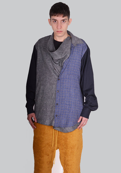 BLESS N° 77 5151 NECKERCHIEFER SHIRT COLORMIX SS24 | DOSHABURI Online Shop