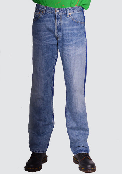 BLESS N°77 3092 JEANSFRONT PANTS BLUE/BRIGHTBLUE SS24 | DOSHABURI Online Shop