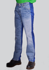 BLESS N°77 3092 JEANSFRONT PANTS BLUE/BRIGHTBLUE SS24 | DOSHABURI Online Shop