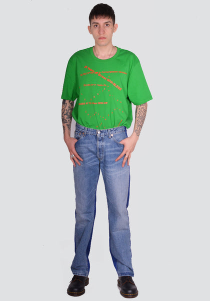 BLESS N°77 3092 JEANSFRONT PANTS BLUE/BRIGHTBLUE SS24 | DOSHABURI Online Shop