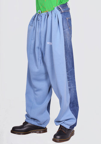 BLESS N° 77 3099PL OVER JOGGING JEANS DOVEBLUE/DARKBLUE SS24 | DOSHABURI Online Shop