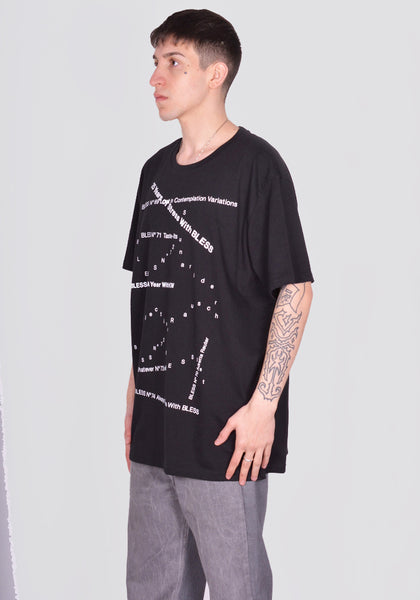 BLESS N° 77 5311 MULTICOLLECTION IV T-SHIRT BLACK SS24 | DOSHABURI Online Shop