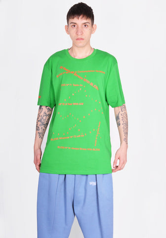 BLESS N° 77 5311 MULTICOLLECTION IV T-SHIRT FRESH GREEN SS24 | DOSHABURI Online Shop