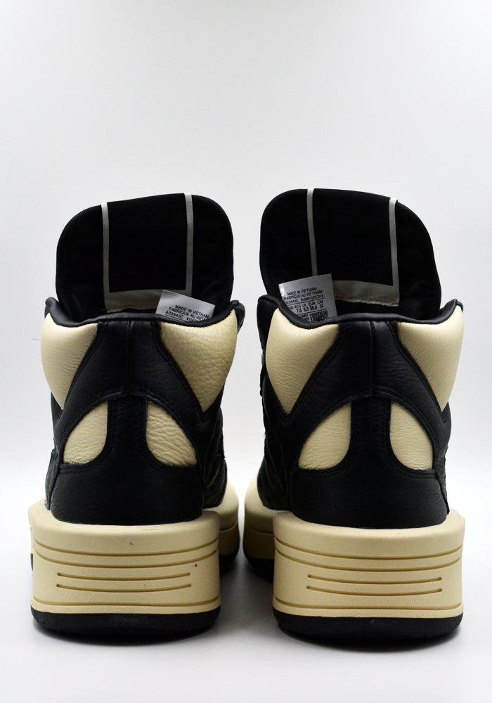 RICK OWENS DRKSHDW CONVERSE TURBOWPN MID-TOP SNEAKERS BLACK