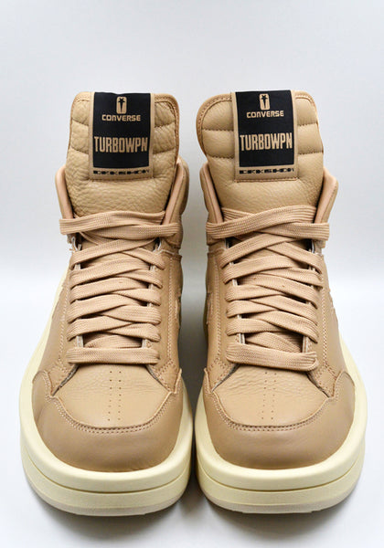 RICK OWENS DRKSHDW X CONVERSE DC01DX757 TURBOWPN MID-TOP SNEAKERS CAVE