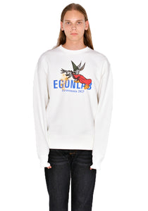 EGONLAB. SW001B FANTASIA SWEATSHIRT OFF-WHITE FW23 | DOSHABURI Online Shop