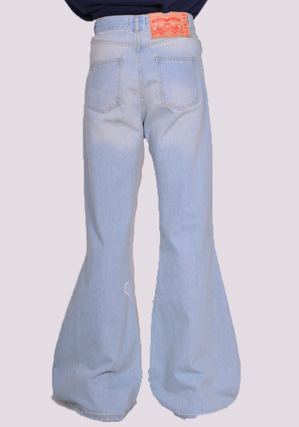 EGONLAB. DN006A ATOMIC DENIM PANTS LIGHT BLUE SS24 | DOSHABURI Shop