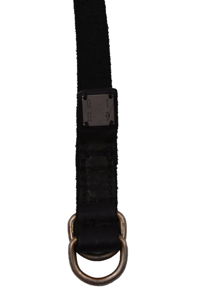 GUIDI BLT0 UNISEX BISON FULL GRAIN LEATHER BELT BLACK | DOSHABURI Shop