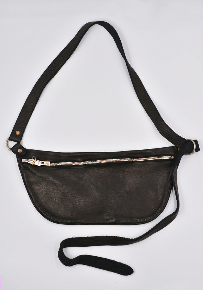Fanny Pack Soft Full Grain Leather Belt Bag 