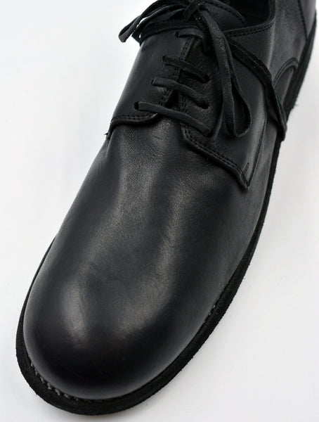 GUIDI 992X DONKEY FULL GRAIN LEATHER CLASSIC DERBY SHOES BLACK| DOSHABURI Online Shop