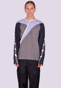 KIKO KOSTADINOV MEN KKAW23TP05-59 REMUS TOP ASH GREY FW23 | DOSHABURI Online Shop