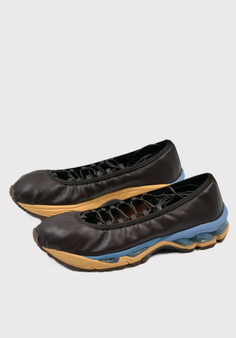 KIKO KOSTADINOV KKWSS23SN01-63 BALLET HYBRID SNEAKERS BROWN SS23 | DOSHABURI Online Shop