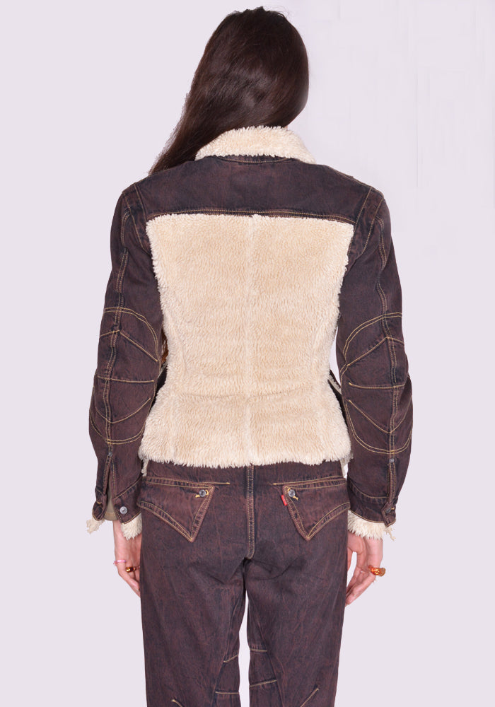 KIKO KOSTADINOV x LEVI'S FAUN DUAL JACKET BROWN FW24