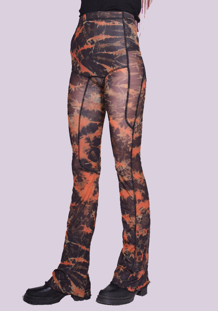 KNWLS SS24-HL0ACFL HALCYON LEGGINGS ACID FLAME SS24 | DOSHABURI Online Shop