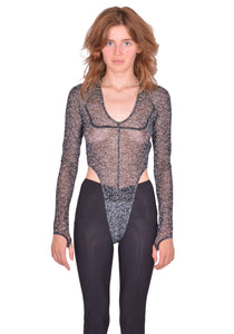 KNWLS SS25-HAZLEO0 HAZE LEOTARD DAISY (New Season SS25)