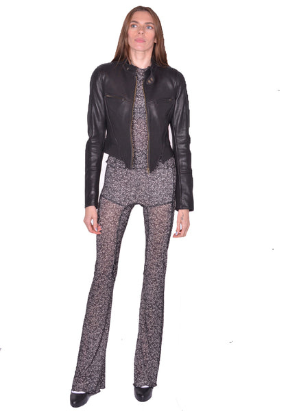 KNWLS SS25-CLAJ0BL CLAW BIKER JACKET BLACK (New Season SS25)