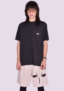 KUSIKOHC KU3SMH05AP-JE130.999 LOGO T-SHIRT BLACK SS23 | DOSHABURI Online Shop