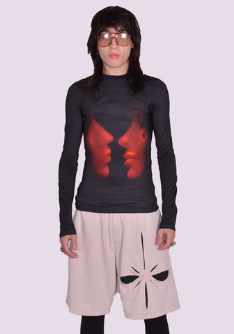 KUSIKOHC KUS3MH07DP-JE227.S04 TECHNICAL LONG SLEEV T-SHIRT BLACK SS23 | DOSHABURI Online Shop