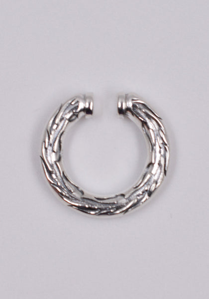 KUSIKOHC KUW3JW02KR-C4002.800 FLAME EAR CUFF SILVER