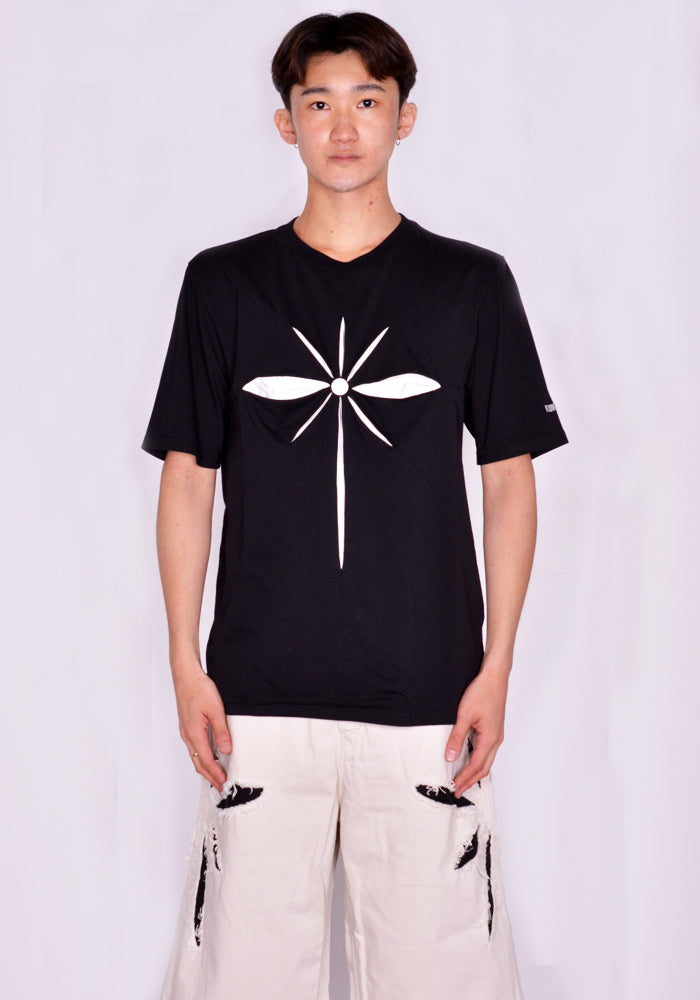 KUSIKOHC ORIGAMI T-SHIRT BLACK/WHITE SS24 | 50%OFF SALE | DOSHABURI
