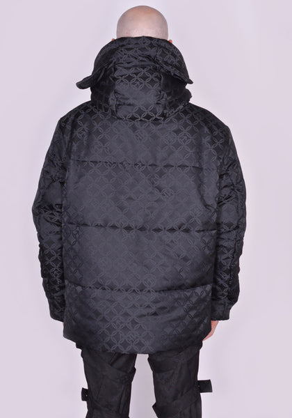 CHARLES JEFFREY LOVERBOY KITTY PUFFER JACKET BLACK SS23 | DOSHABURI Shop