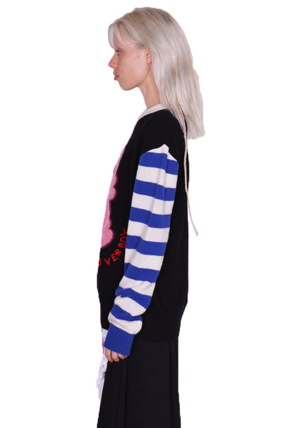 CHARLES JEFFREY LOVERBOY CUTE GROMLIN KNIT SWEATER FW23 | DOSHABURI Online Shop